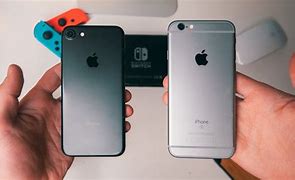 Image result for iPhone 6 vs iPhone 7 Size