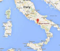 Image result for Mount Vesuvius Location On World Map