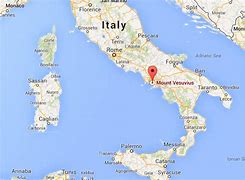 Image result for Volcanoes in Italy Mount Vesuvius Map