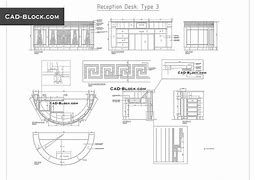 Image result for Reception Desk CAD Drawings