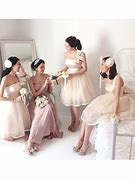 Image result for Champagne Coloured Bridesmaid Dresses