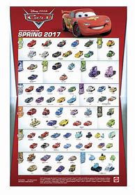 Image result for Mattel Disney Pixar Cars Poster