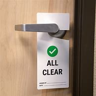Image result for Door Hanger Clear