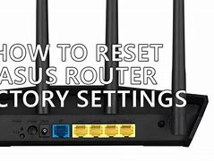 Image result for Factory Reset Asus Router