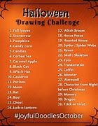 Image result for Drawing Challenge Month Prompts