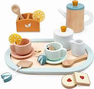 Image result for Wooden Tea Set