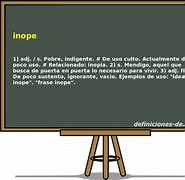 Image result for inope