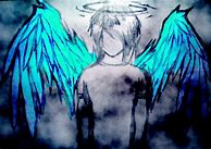 Image result for Gothic Angel Line Drawing