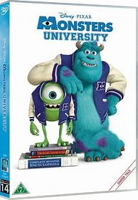 Image result for Disney Pixar Monsters University DVD