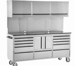 Image result for Stainless Steel Garage Tool Storage