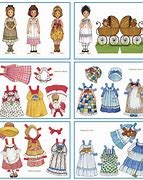 Image result for Family Paper Doll Cutouts