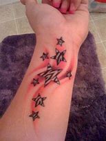 Image result for Shooting Star Tattoo Designs