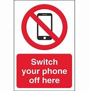 Image result for Switch Off the Phone Banner
