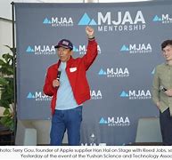Image result for Terry Gou Steve Jobs
