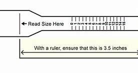 Image result for Ring Size Chart Ruler