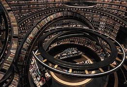 Image result for Futuristic Book Store