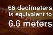 Image result for How Many Decimeters in a Meter