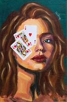 Image result for Poker Face Art
