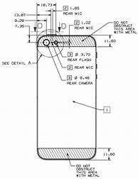 Image result for Blueprint of an iPhone 3D
