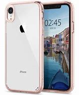 Image result for SPIGEN iPhone XR Ultra Clear Hybrid Rose Case