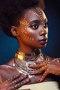 Image result for Side View Black Woman with a Crown