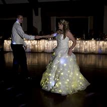 Image result for LED Multicolor Wedding Dress
