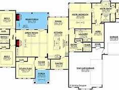 Image result for Large One Story House Floor Plans