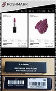 Image result for Mac Frost Lipstick Color Chart
