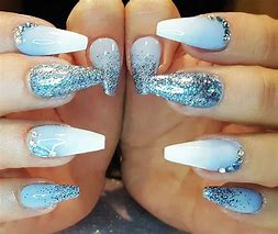 Image result for White an Blue Ombre