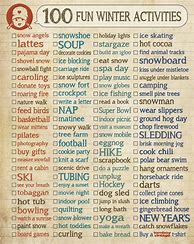Image result for Thing to Do When Your Bored in Winter