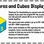 Image result for Square and Cube Numbers