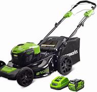 Image result for Battery Operated Lawn Mowers Self-Propelled