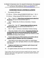 Image result for Cemetery Rules and Regulations