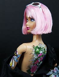 Image result for Tokidoki Barbie Back Tattoo