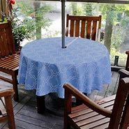 Image result for Outdoor Round Table Clothes
