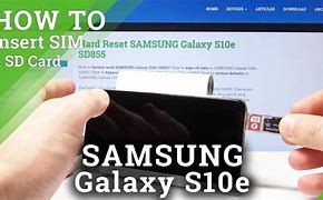 Image result for Samsung Galaxy S10e Nano Sim
