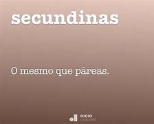 Image result for secundinas