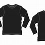 Image result for Blank Black Long Sleeve Shirt