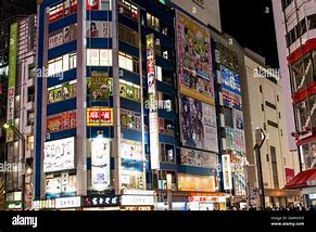 Image result for Akihabara at Night