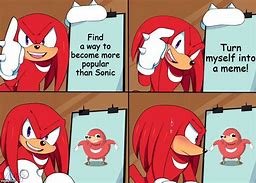 Image result for Knuckles From Sonic Meme