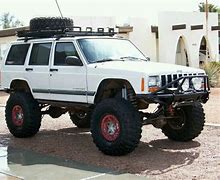 Image result for White Jeep Cherokee XJ