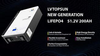 Image result for Lvtopsun 200Ah 48V Lithium Battery
