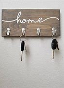 Image result for Clipboard Rack with Key Hooks