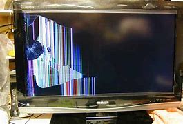 Image result for TV LCD Panel Gone Faulty Neg Image