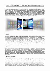 Image result for Is a Android Better than a iPhone