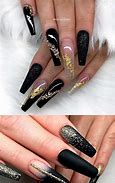 Image result for Nails Winter 2018 Gold