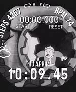 Image result for Fallout Themed Samsung Watch Face