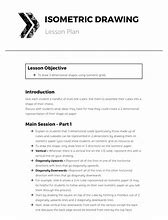 Image result for Isometric Drawing Lesson Plan
