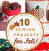 Image result for Fall Sewing Projects
