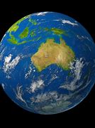 Image result for Australia On Globe
